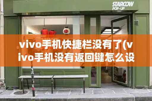 vivo手机快捷栏没有了(vivo手机没有返回键怎么设置)-第1张图片-星选测评