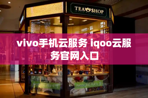 vivo手机云服务 iqoo云服务官网入口-第1张图片-星选测评