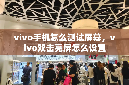 vivo手机怎么测试屏幕，vivo双击亮屏怎么设置-第1张图片-星选测评