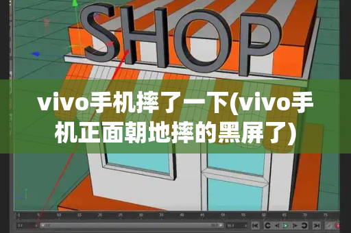 vivo手机摔了一下(vivo手机正面朝地摔的黑屏了)