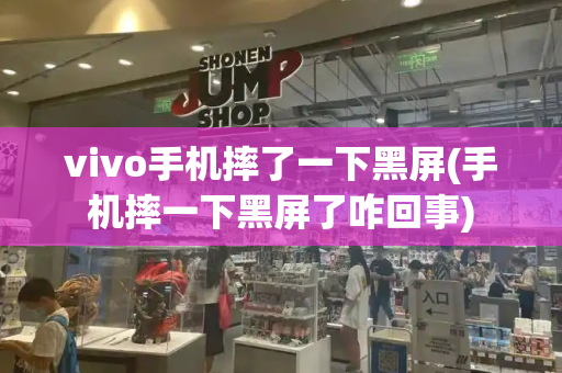 vivo手机摔了一下黑屏(手机摔一下黑屏了咋回事)