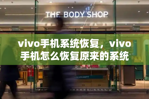 vivo手机系统恢复，vivo手机怎么恢复原来的系统-第1张图片-星选测评