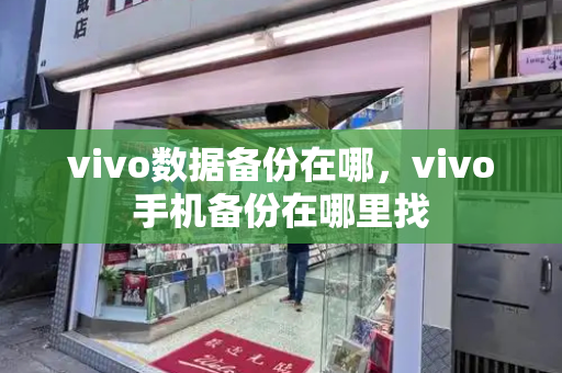 vivo数据备份在哪，vivo手机备份在哪里找-第1张图片-星选测评