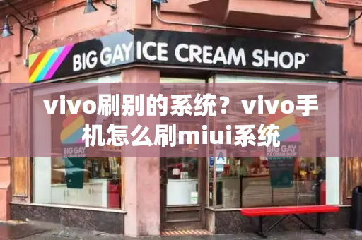 vivo刷别的系统？vivo手机怎么刷miui系统-第1张图片-星选测评