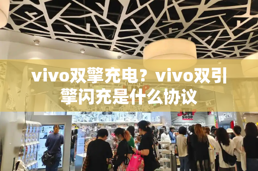 vivo双擎充电？vivo双引擎闪充是什么协议-第1张图片-星选测评