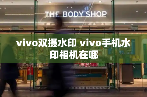 vivo双摄水印 vivo手机水印相机在哪