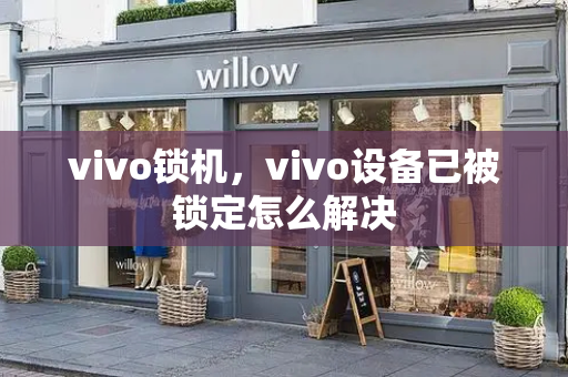 vivo锁机，vivo设备已被锁定怎么解决-第1张图片-星选测评