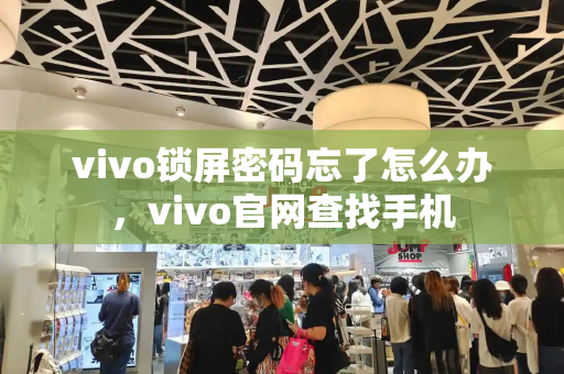 vivo锁屏密码忘了怎么办，vivo官网查找手机-第1张图片-星选测评