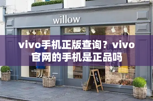 vivo手机正版查询？vivo官网的手机是正品吗-第1张图片-星选测评