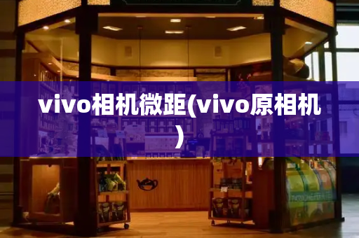 vivo相机微距(vivo原相机)-第1张图片-星选测评