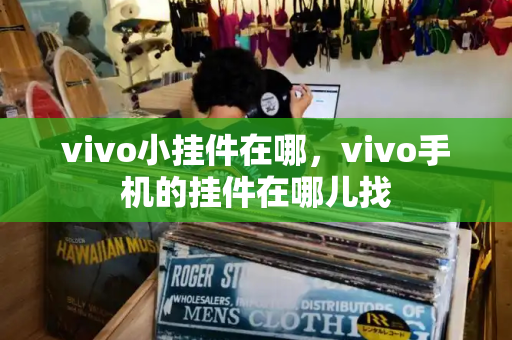 vivo小挂件在哪，vivo手机的挂件在哪儿找-第1张图片-星选测评