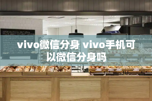 vivo微信分身 vivo手机可以微信分身吗-第1张图片-星选测评