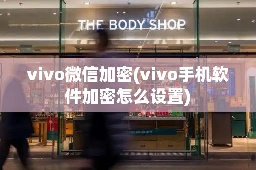 vivo微信加密(vivo手机软件加密怎么设置)-第1张图片-星选测评