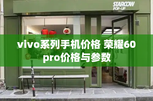 vivo系列手机价格 荣耀60pro价格与参数