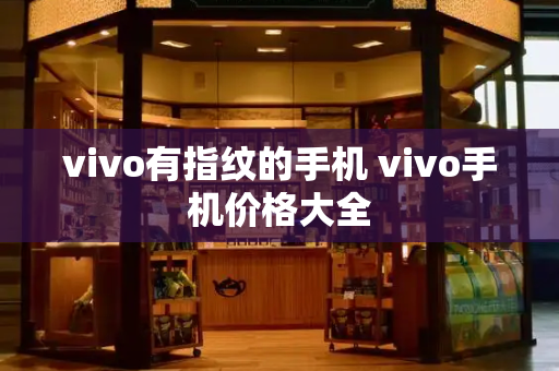 vivo有指纹的手机 vivo手机价格大全