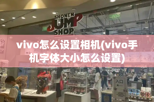 vivo怎么设置相机(vivo手机字体大小怎么设置)-第1张图片-星选测评