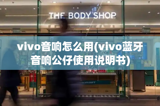 vivo音响怎么用(vivo蓝牙音响公仔使用说明书)