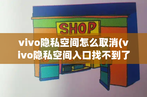 vivo隐私空间怎么取消(vivo隐私空间入口找不到了)