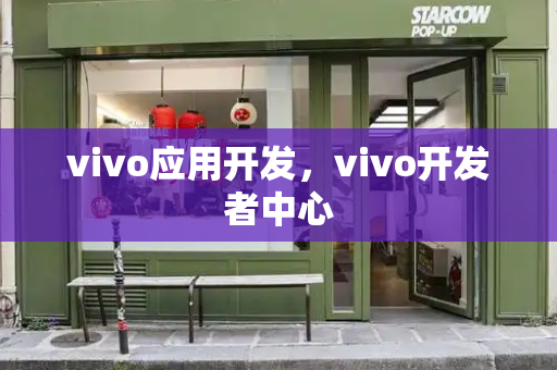 vivo应用开发，vivo开发者中心