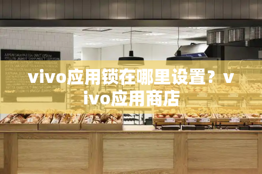 vivo应用锁在哪里设置？vivo应用商店