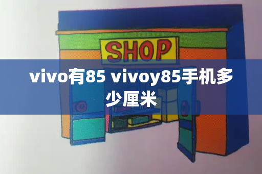 vivo有85 vivoy85手机多少厘米-第1张图片-星选测评