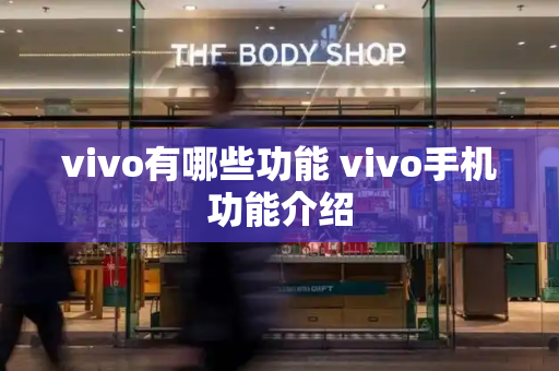 vivo有哪些功能 vivo手机功能介绍-第1张图片-星选测评