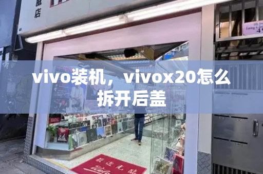 vivo装机，vivox20怎么拆开后盖