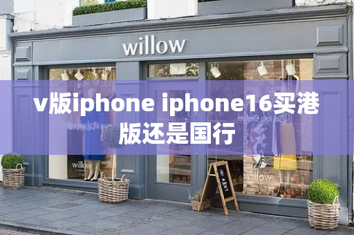 v版iphone iphone16买港版还是国行