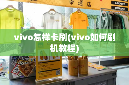 vivo怎样卡刷(vivo如何刷机教程)