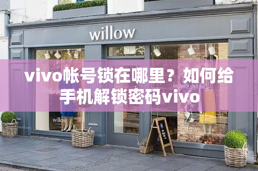 vivo帐号锁在哪里？如何给手机解锁密码vivo