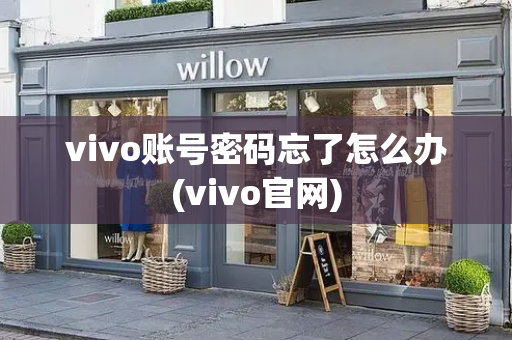 vivo账号密码忘了怎么办(vivo官网)