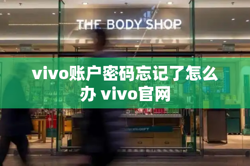 vivo账户密码忘记了怎么办 vivo官网-第1张图片-星选测评