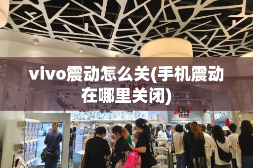 vivo震动怎么关(手机震动在哪里关闭)