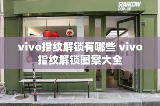 vivo指纹解锁有哪些 vivo指纹解锁图案大全-第1张图片-星选测评