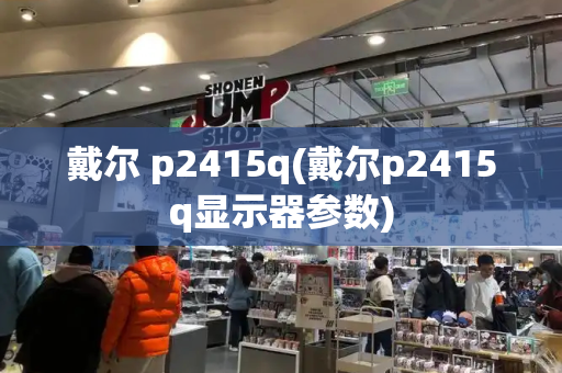 戴尔 p2415q(戴尔p2415q显示器参数)-第1张图片-星选值得买