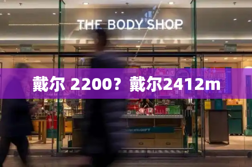 戴尔 2200？戴尔2412m