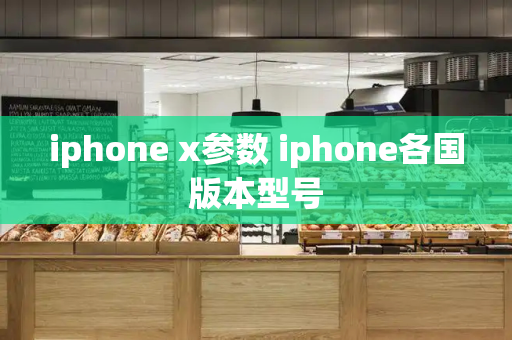 iphone x参数 iphone各国版本型号-第1张图片-星选测评