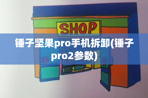 锤子坚果pro手机拆卸(锤子pro2参数)