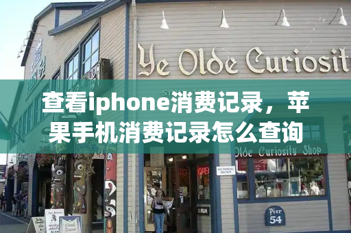 查看iphone消费记录，苹果手机消费记录怎么查询