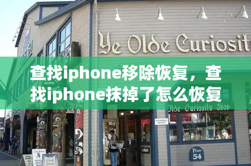 查找iphone移除恢复，查找iphone抹掉了怎么恢复-第1张图片-星选测评