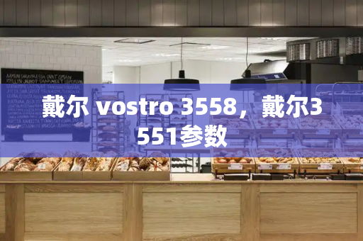 戴尔 vostro 3558，戴尔3551参数