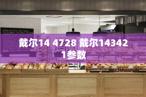 戴尔14 4728 戴尔143421参数-第1张图片-星选值得买