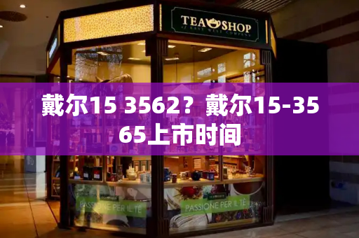 戴尔15 3562？戴尔15-3565上市时间