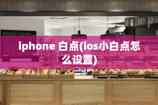 iphone 白点(ios小白点怎么设置)-第1张图片-星选测评