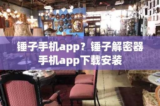 锤子手机app？锤子解密器手机app下载安装