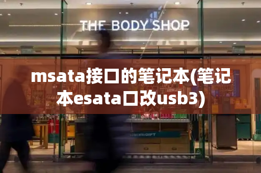 msata接口的笔记本(笔记本esata口改usb3)