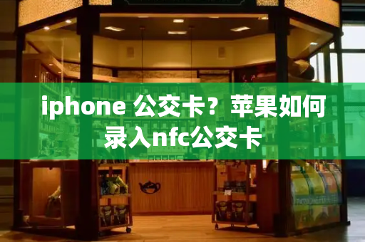 iphone 公交卡？苹果如何录入nfc公交卡-第1张图片-星选测评