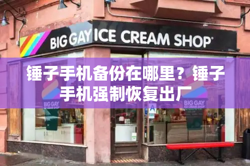 锤子手机备份在哪里？锤子手机强制恢复出厂