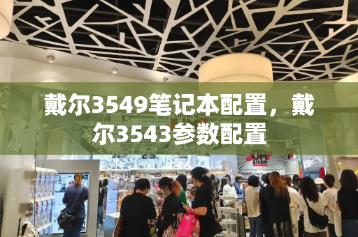 戴尔3549笔记本配置，戴尔3543参数配置