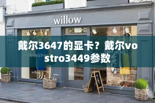 戴尔3647的显卡？戴尔vostro3449参数